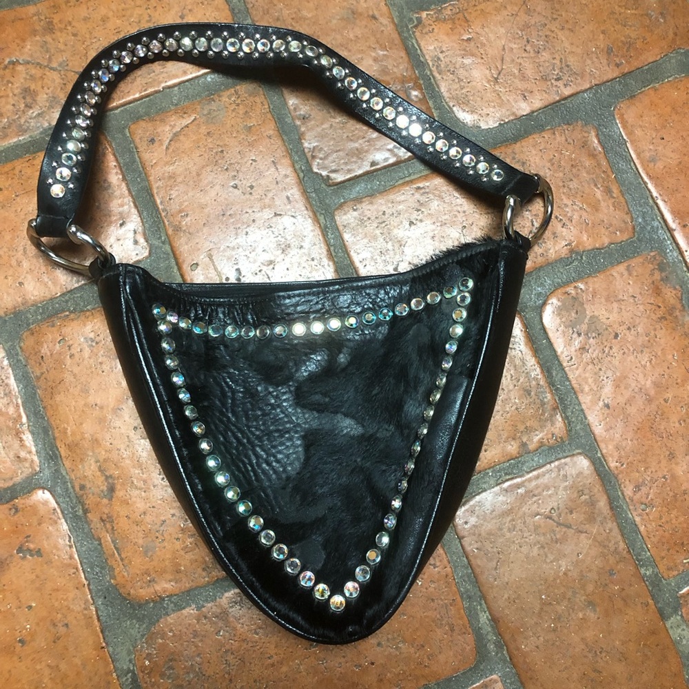 B.B. Simon Black Purse BB